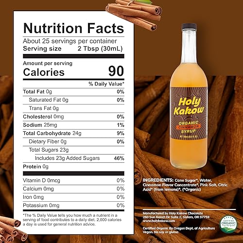 Vista 136 de Holy Kakow Cafe Organic Cardamomo Jarabe - Jarabe de cardamomo, jarabe de café, jarabe orgánico para café, jarabe de cardamomo para café, añadir al