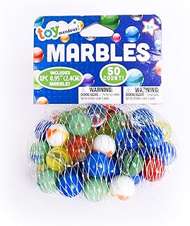 Sunny Colorful Glass Marble Set