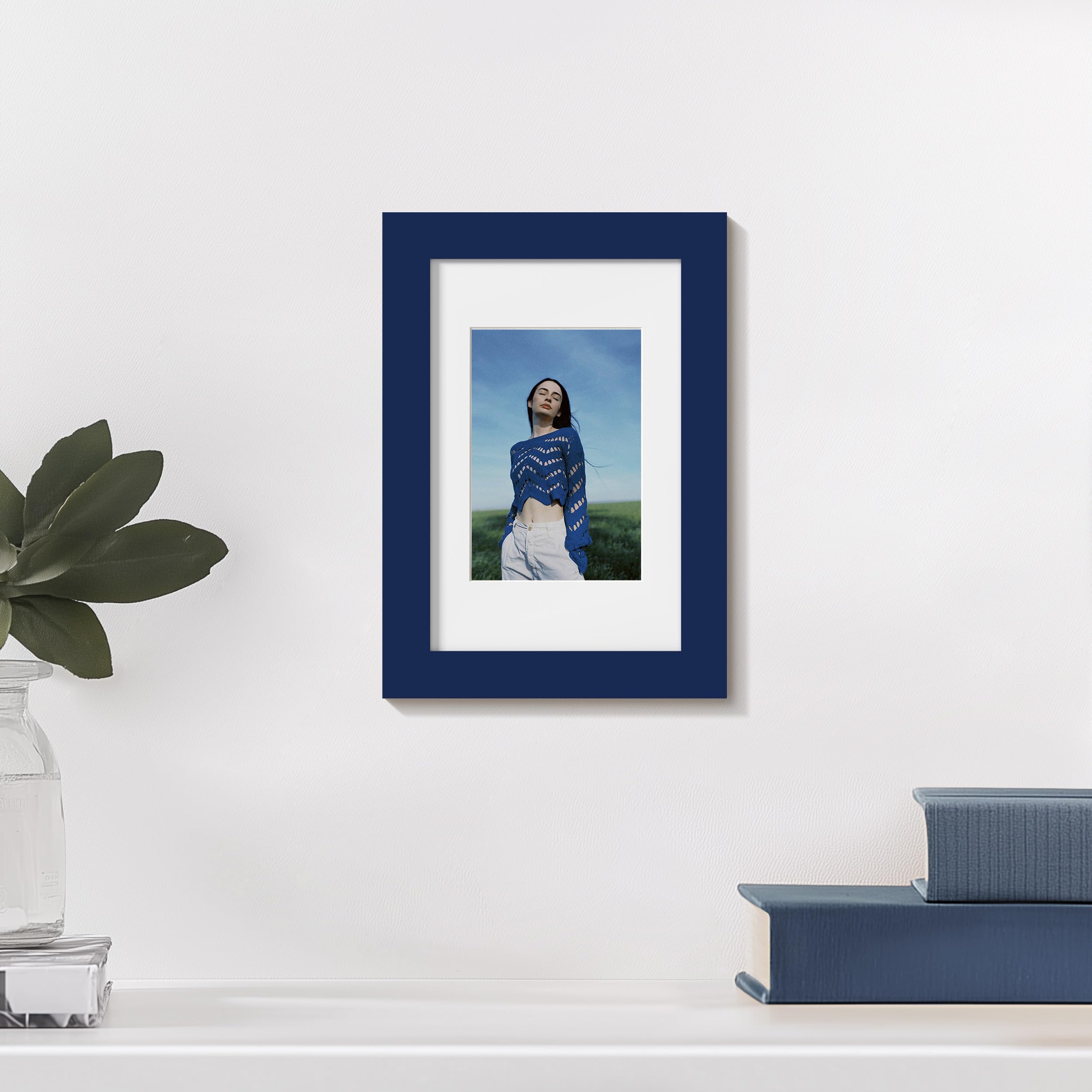 Amazon.com - eletecpro 4x6 Picture Frame Matted to 3.5x5 Photo or