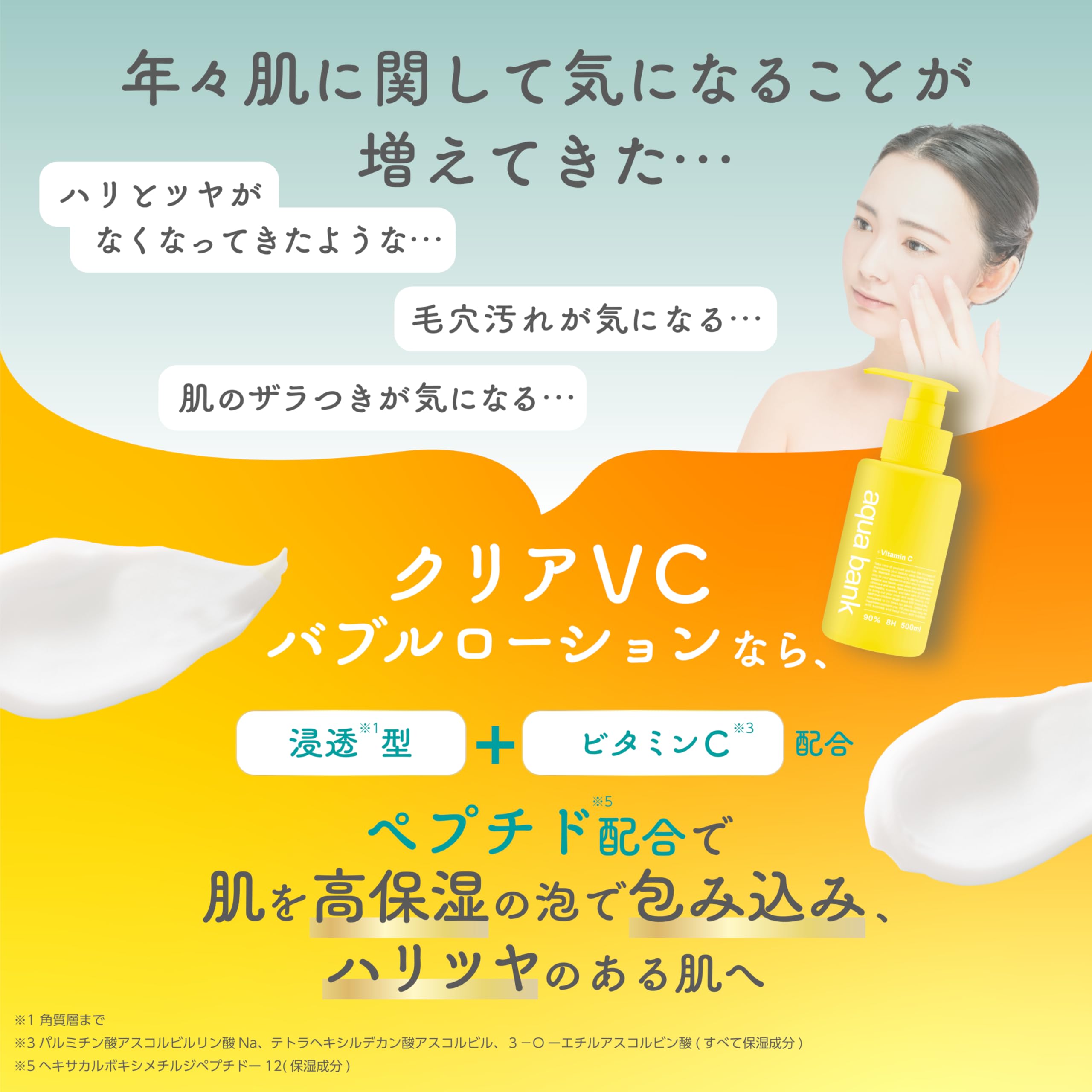 Amazon.co.jp: aqua bank（アクアバンク）バブルローションシリーズ 泡