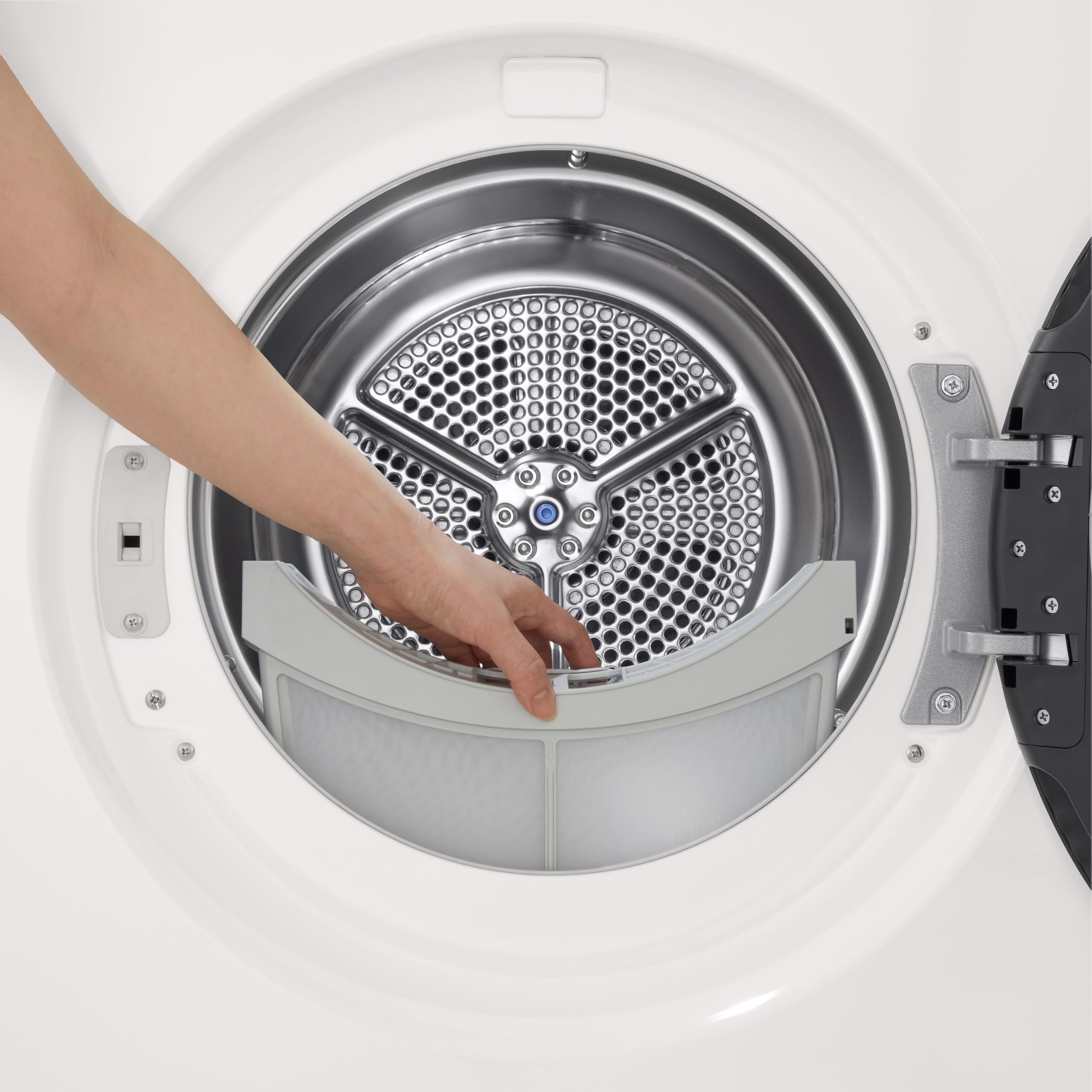 LG RT10X7P Wärmepumpen-Trockner (10 kg, Energieklasse C) mit AI Dry, TurboDry, selbstreinigendem Kondensator und ThinQ, Weiß