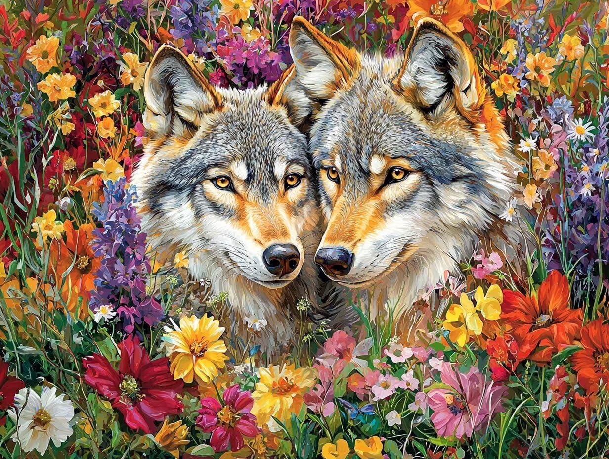 Diamond Painting Erwachsene Tier Diamant Painting Bilder 80x60 cm T0-1148