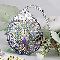 Vista 2 de Christmas Ornament, 2025 Ornaments for Christmas Tree, Stained Glass Hanging Ornament, Holiday Ornaments, Unique Gift Idea - Peacock
