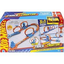 Hot Wheels Track Creator Triple Looping Pack and 164 Toy Car