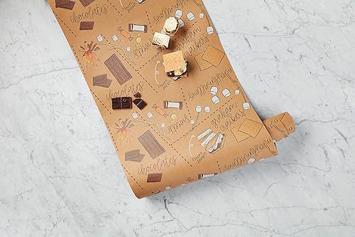 Miniatura 3 de Mud Pie Alfombra Kraft Runner, 30 pies, Smores