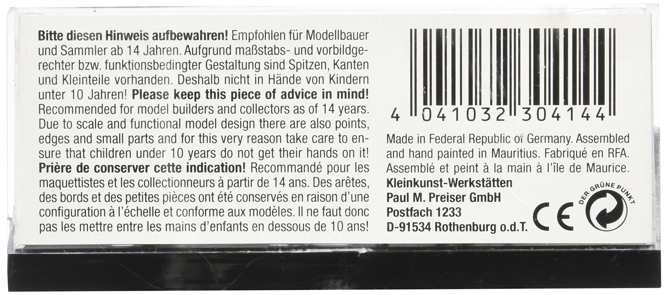 Preiser 28130 Individual Figure Housewife Serving Dinner at The Table HO Model Figure