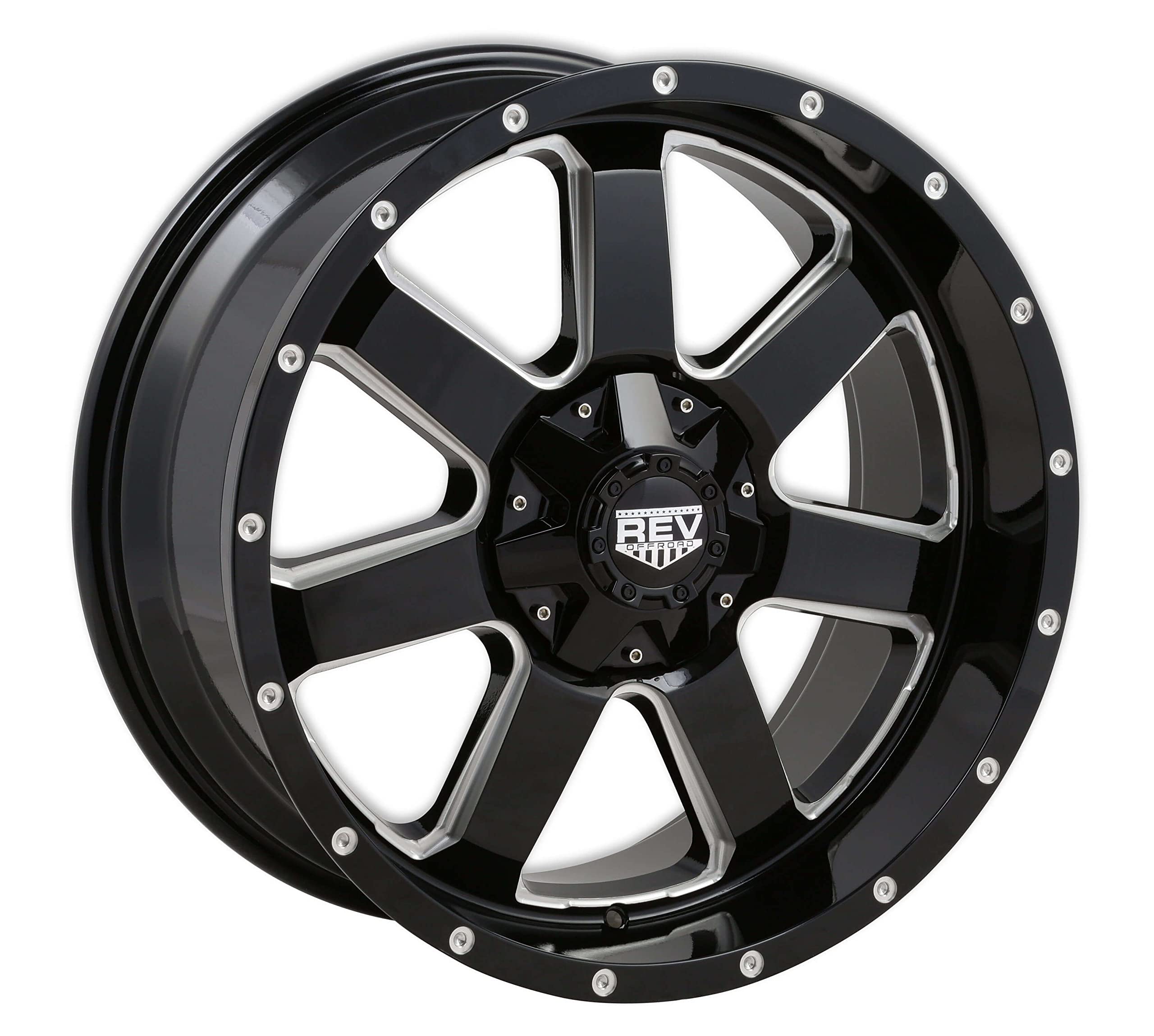 Amazon.com: REV Wheels 885M-2907312 885 Series- 20x9-4.53 bs
