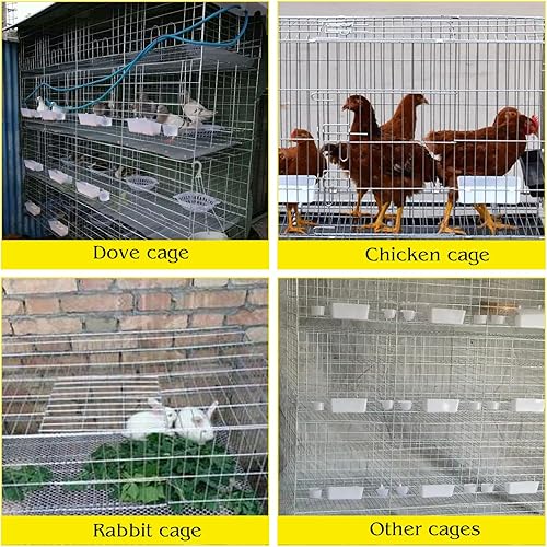 Miniatura 3 de 1200 clips de jaula de alambre con alicates a presión de hebilla de jaula de alambre, alicates de alambre de cerdo, alicates de anillo de cerdo para