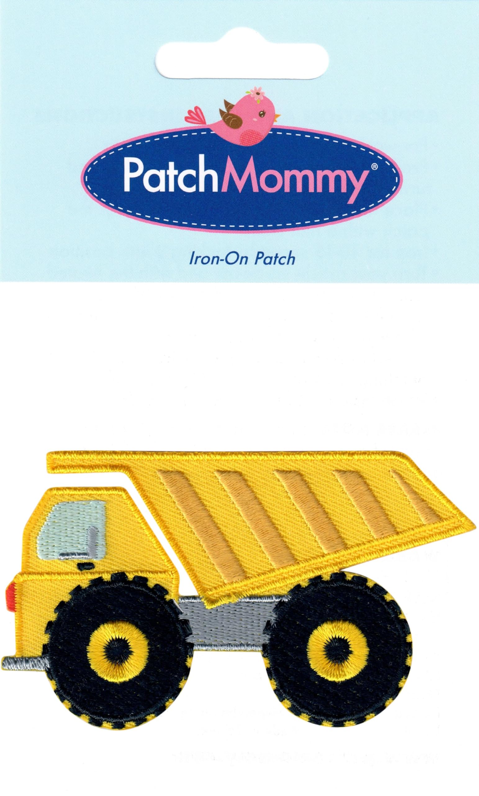camion Truck bambini - Toppe termoadesive Patch Toppa ricamate, misura: 10,9 x 7 cm