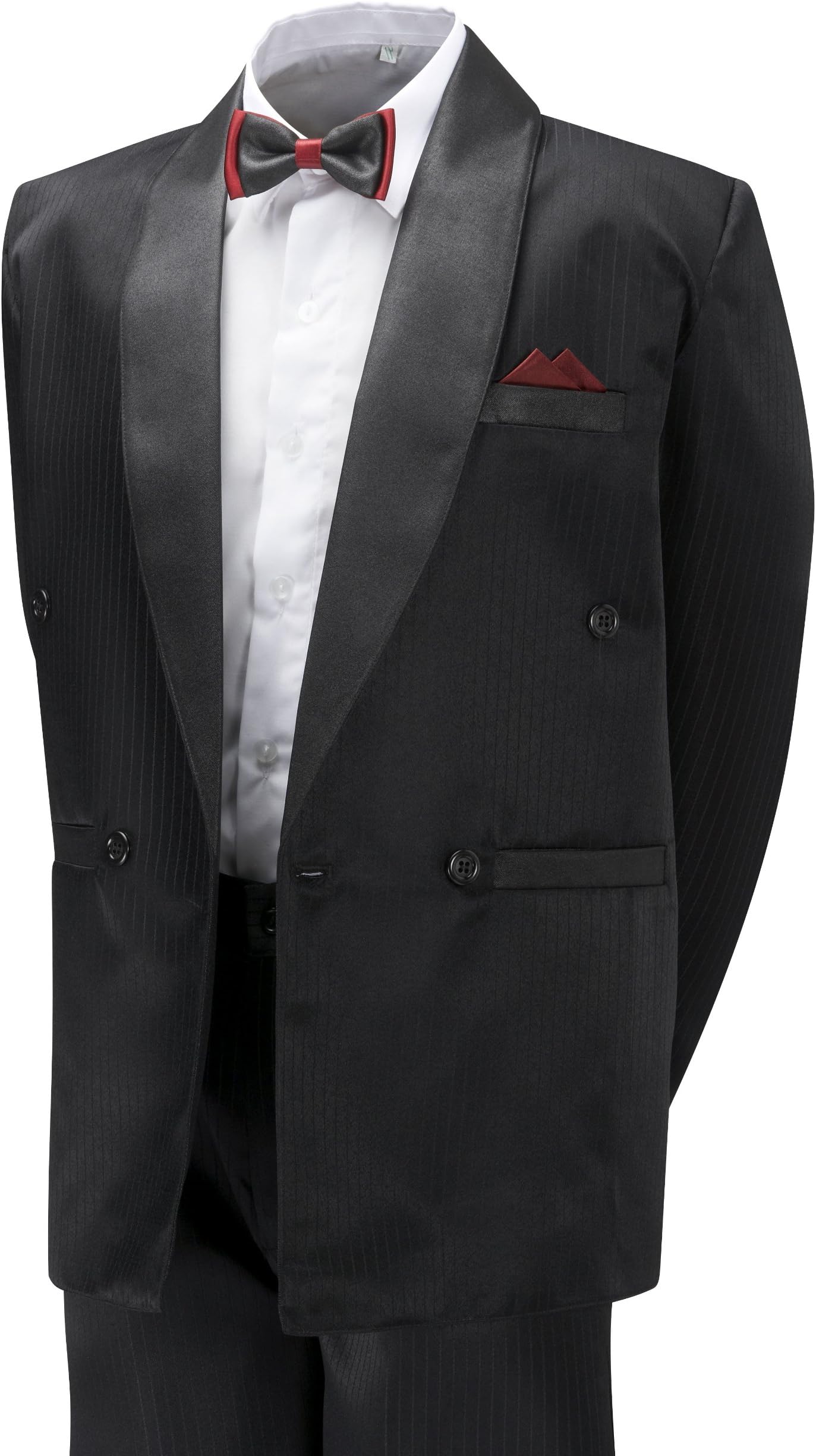 Boys Black Tuxedo Suit, From 6 Months to 15 Years - Black - 9-12 Months