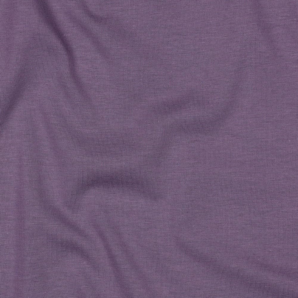 Jersey Fabric Plain Sold by the Metre Tex Standard 100 Certified 69 Colours to Choose From Plain + Mottled (084 I Grape, 200 x 150 cm) โ image 1