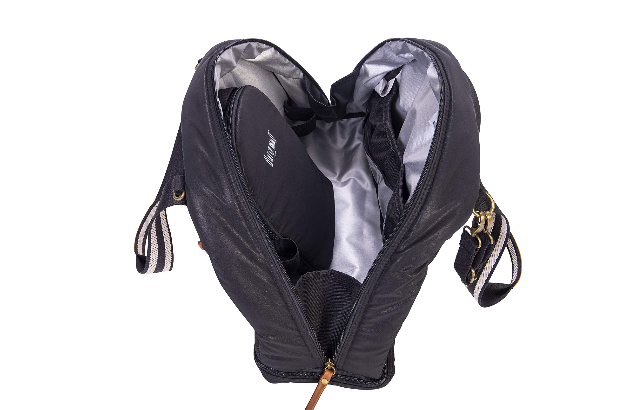 Sac à langer Baby On Board - Urban Grey (Gris) avec Compartiments Multiples et Tapis à Langer Inclus