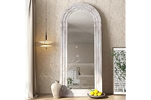 Full Length Arched Farmhouse Mirror: Rustic Elegance for Your Home