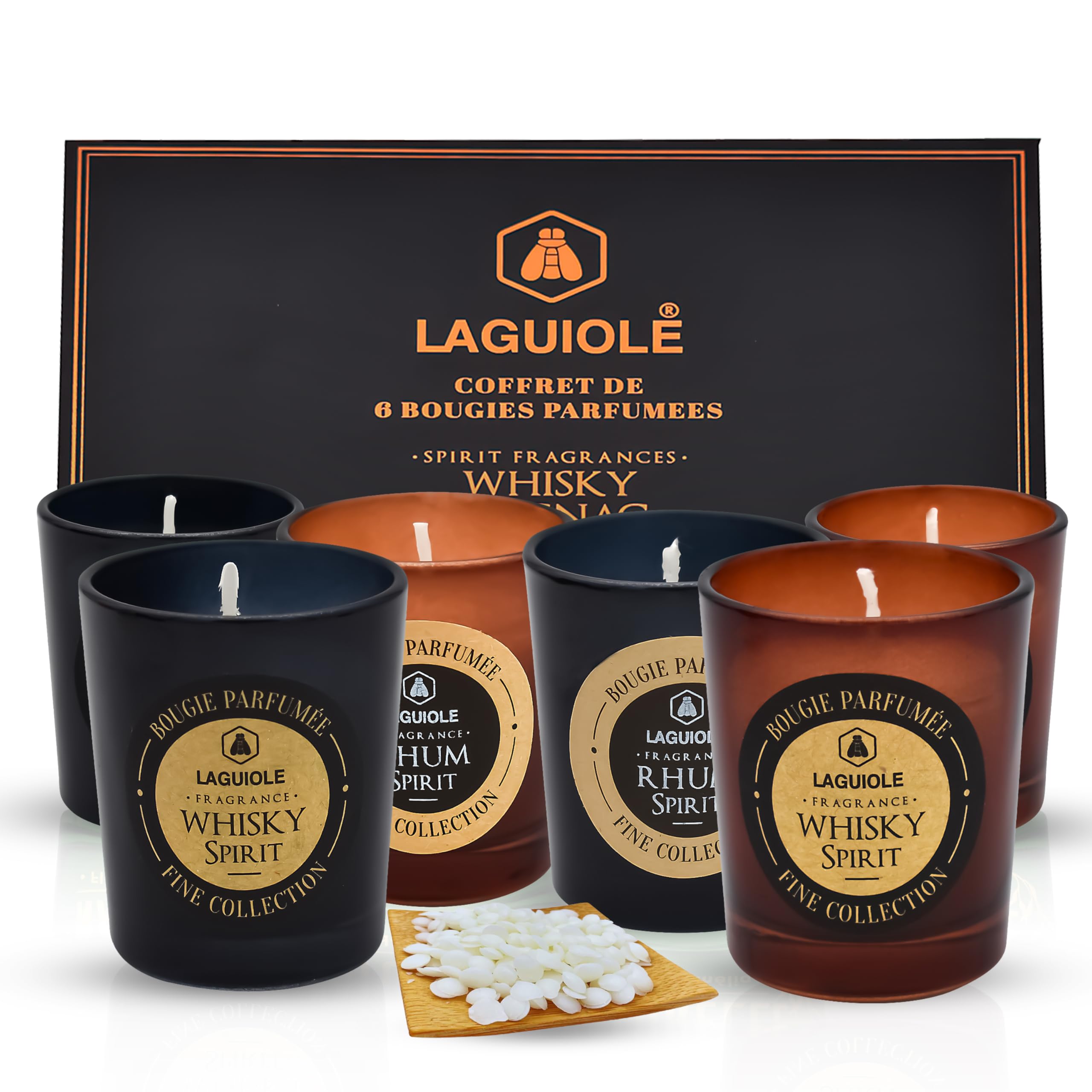 Viyffo Set Di 4 Candele Coniche Arancioni 30,5 Cm – Non Profumate, Senza Fumo, Lunga Durata 6-8 Ore, Perfette Per Portacandele Standard, Decorazioni Matrimonio E Cene