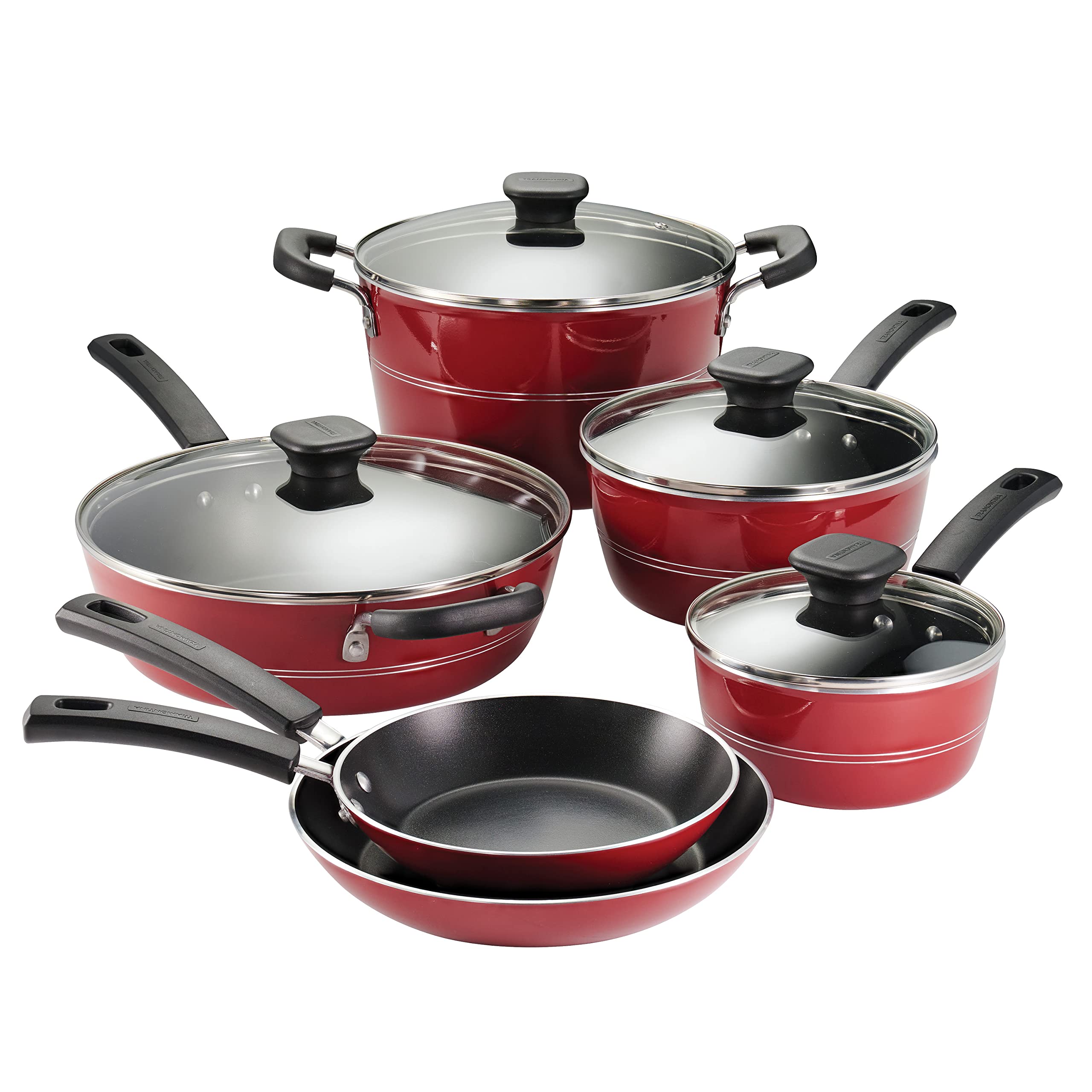 Tramontina Sicilia 10-Piece Non Stick Cookware Set