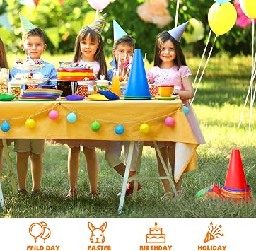 31 PCS Christmas Carnival Games, 3 in 1 Indoor Outdoor Bean Bag Ring Toss Games for Kids Birthday Party, Plastic Soft Cones Yard Lawn Game for Family Party Kid's Gift