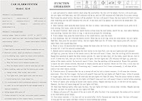 Vista 9 de Alarma de auto universal de 12V con sistema de entrada sin llave y control remoto, sirena y sensor