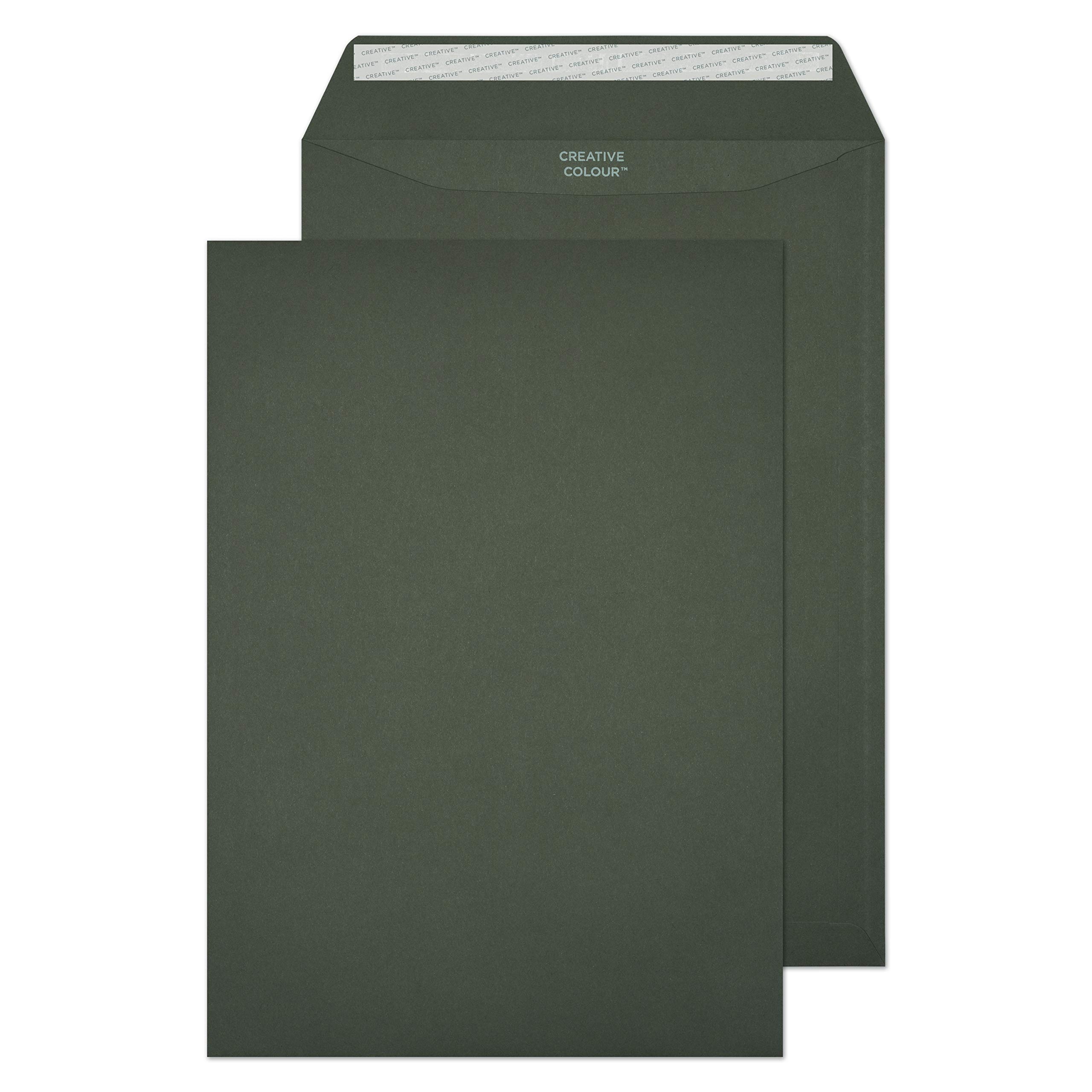 Blake Creative Colour C4 229 x 324 mm 120 gsm Peel and Seal Wallet Envelopes (424) Graphite Grey - Pack of 250 โ image 1