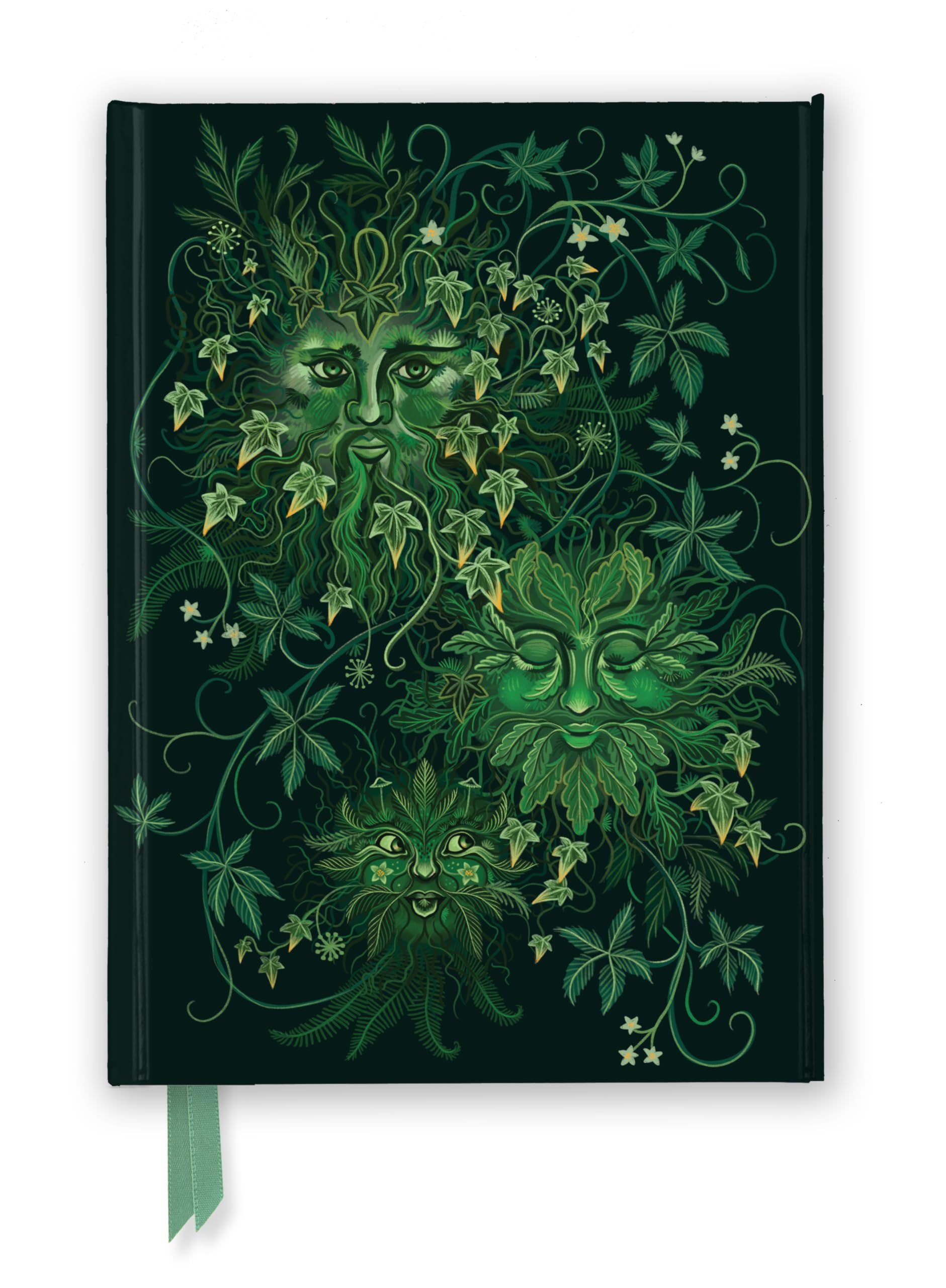 Anna Stead: Green Man (Foiled Journal) (Flame Tree Notebooks)