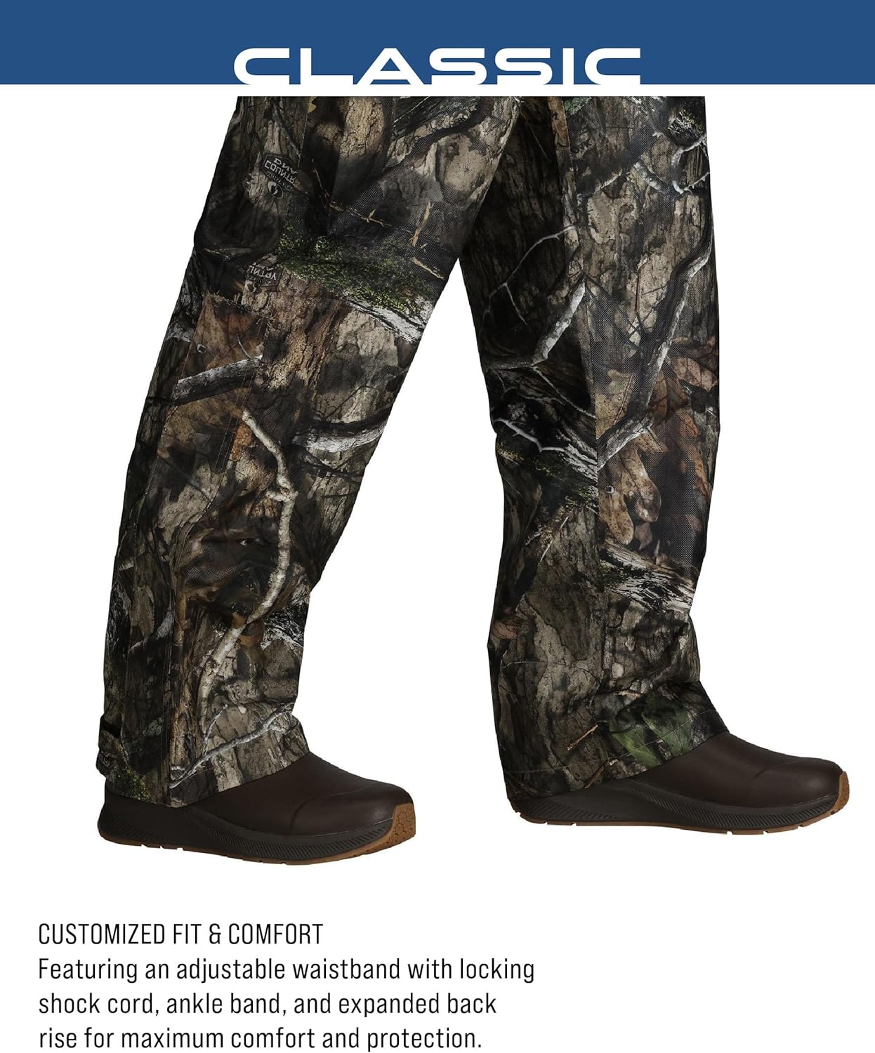 FROGG TOGGS Men's Classic Pro Action Waterproof Breathable Rain Pant - Image 5