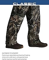 Vista 5 de FROGG TOGGS Pantalón de lluvia clásico Pro Action impermeable transpirable para hombre