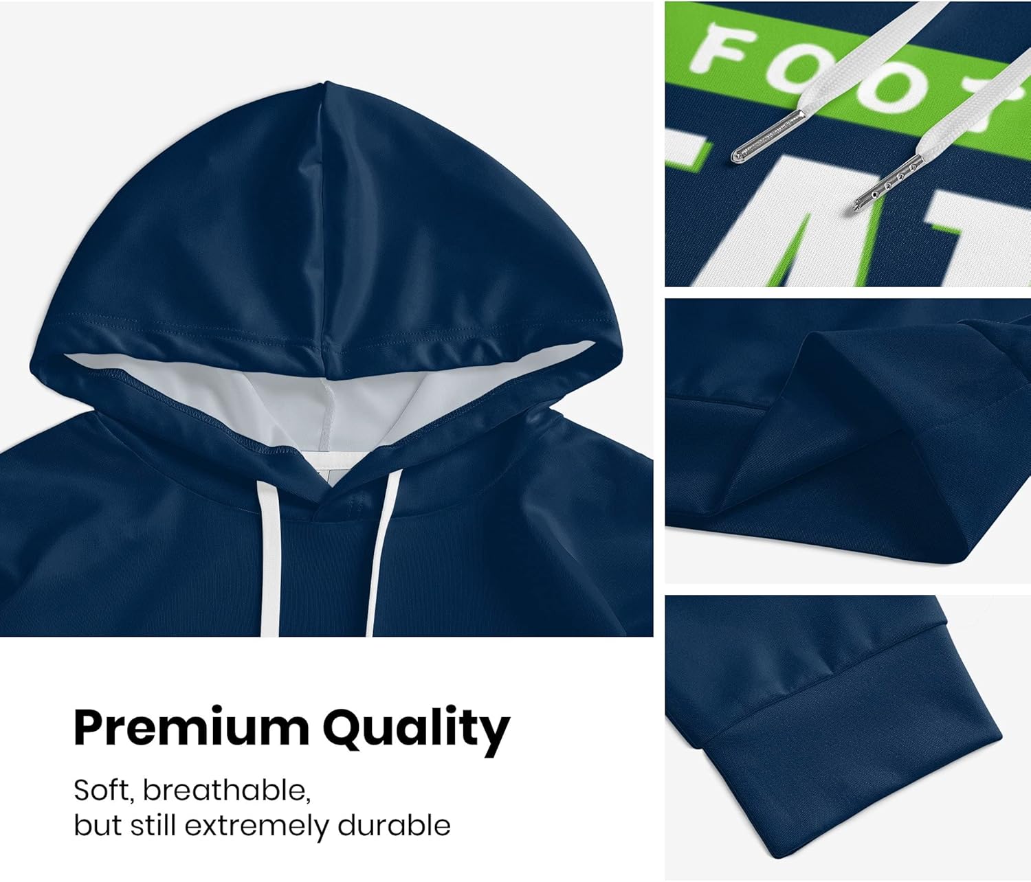 Hoodies Personalized Sweatshirt Customized Any Name Any Number Gifts for Men Kids