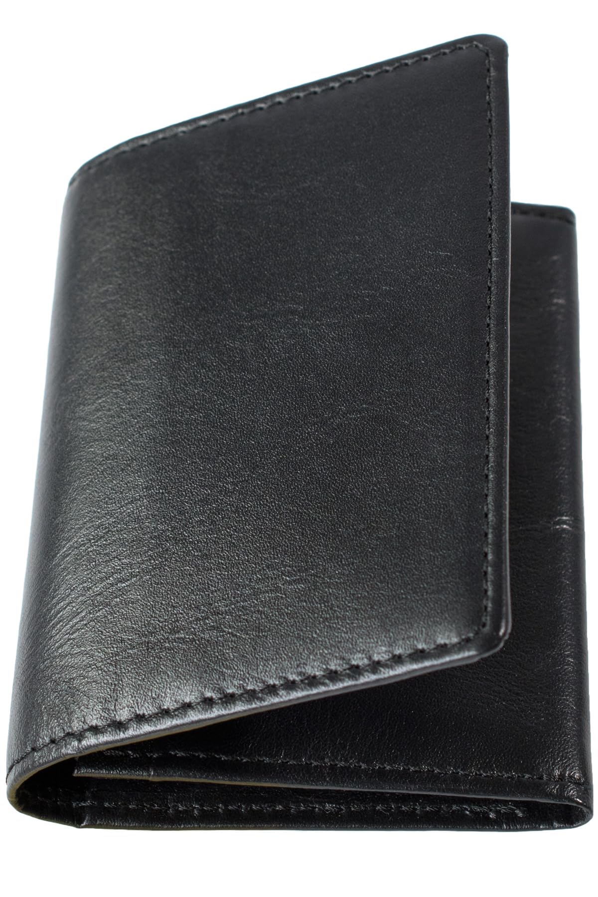 TAVARAT Genuine Leather Business Card Holder Black 50 Cards Osaka Japan