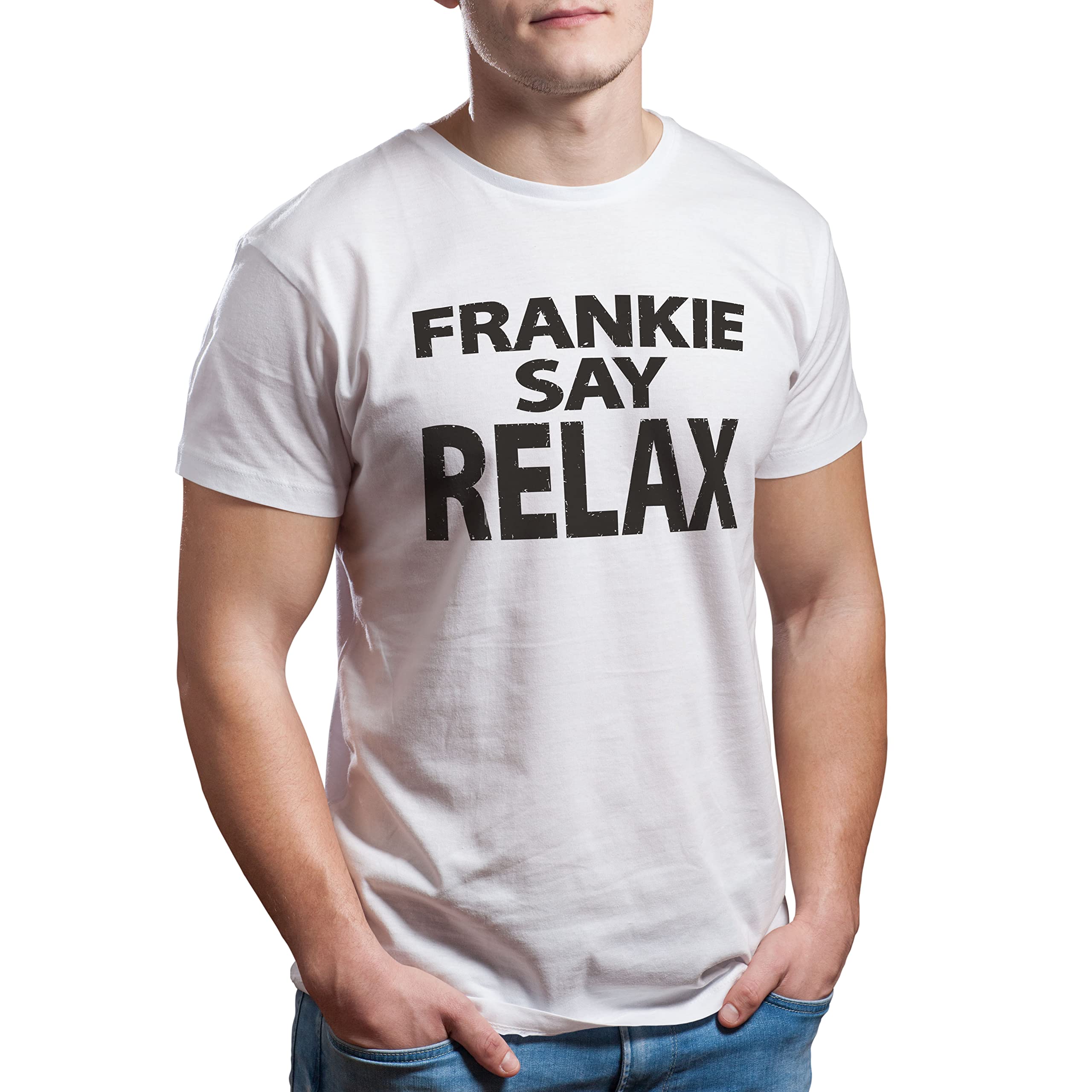 Friends Ross Parody Frankie Say Relax Men's T-Shirt for Mens