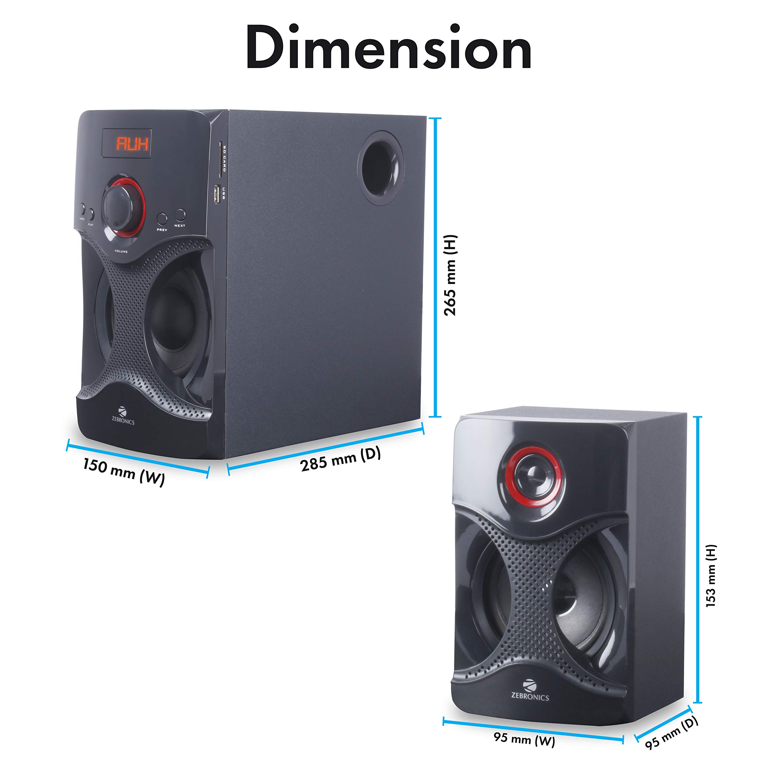 Desktop Speaker Zebronics Jive Zebronics Jive Wireless Bluetooth