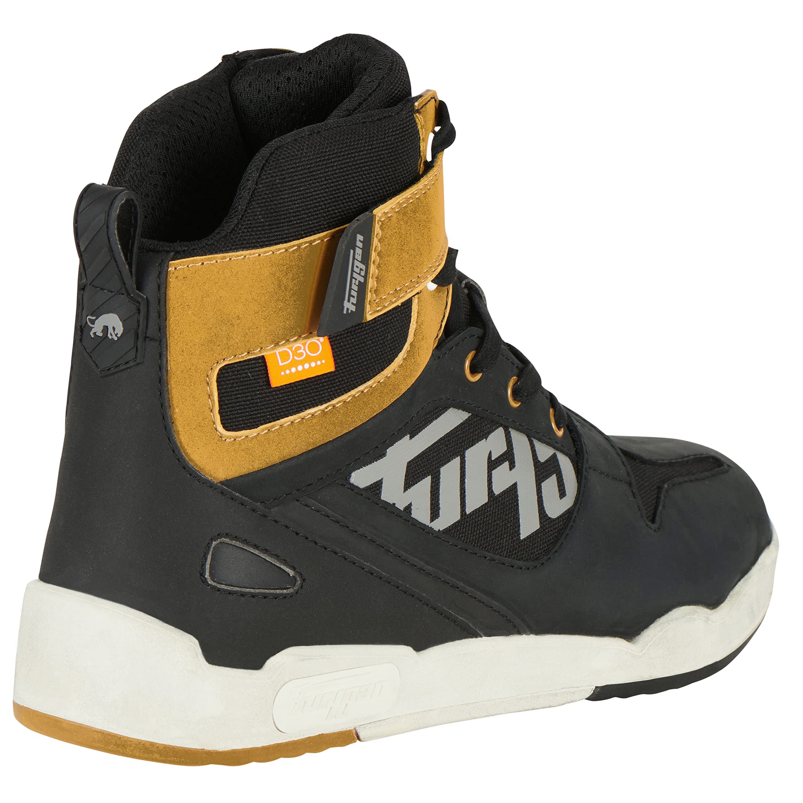 Furygan Chaussures Basket Get Down Noir-Marrone, Scarpe da Ginnastica Uomo