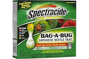 Spectracide Bag-A-Bug Japanese Beetle Trap - Traps and Kills Up to 20,000...