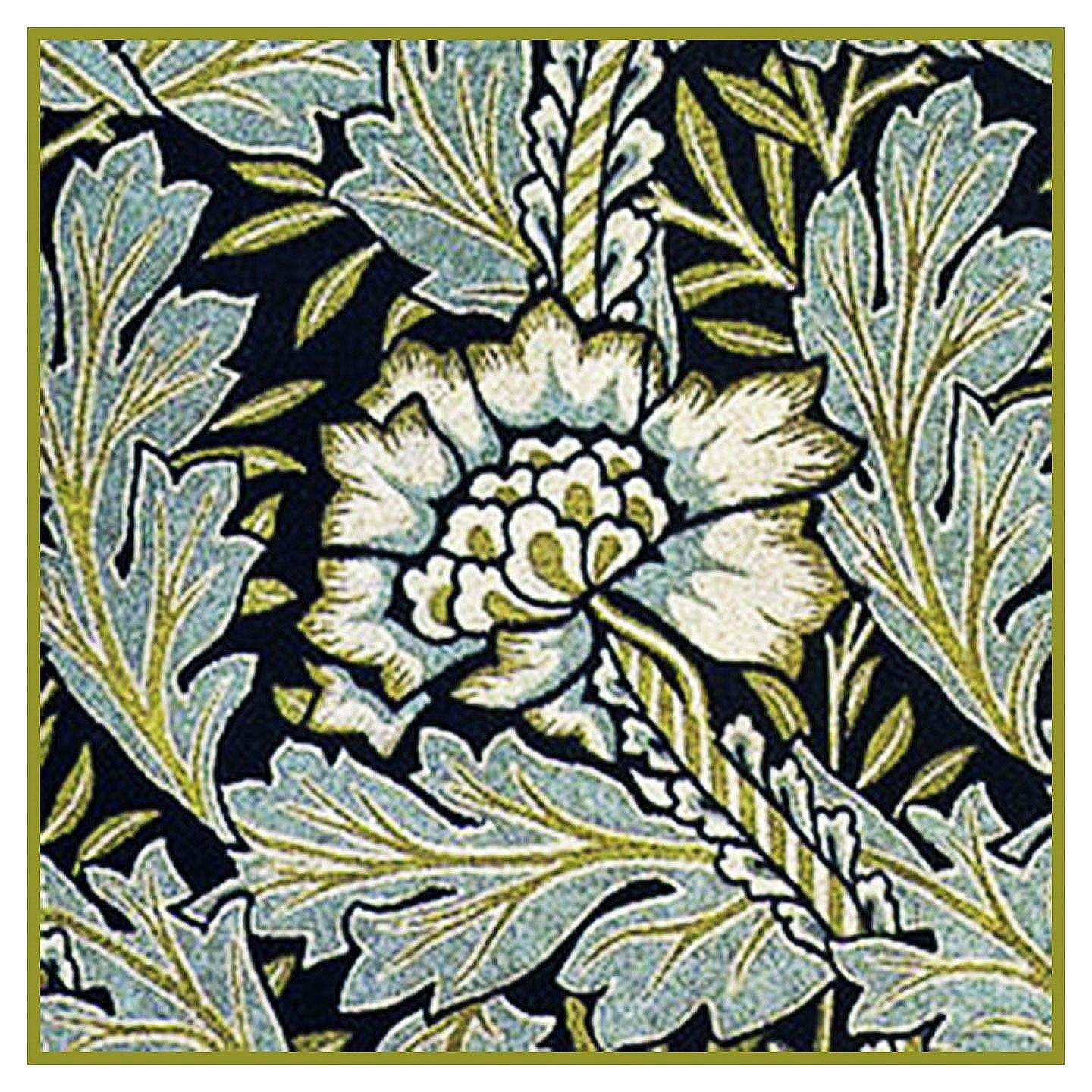 Orenco Originals William Morris Neutral Anemone Detail Design Counted Cross Stitch Pattern