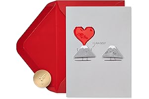 Papyrus Romantic Card (I Could Explode) 4th Anniversary