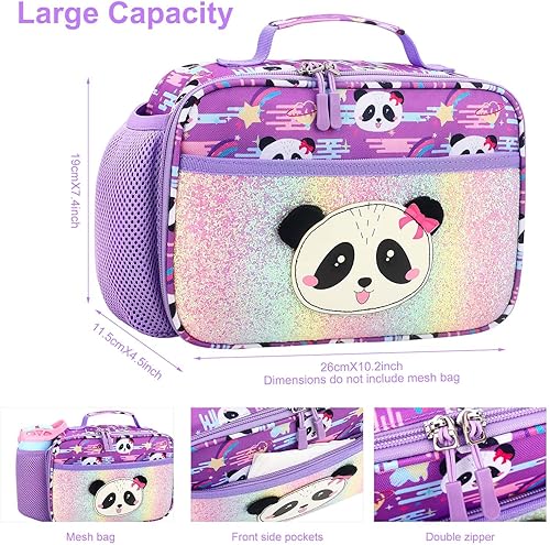 Miniatura 241 de RHCPFOVR Kids Lunch Bag - Insulated Lunch Box for Boys Girls,Washable Lunch Bag and Reusable Toddler Leak-proof Lunchbox for School and Daycare