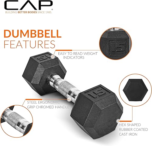 Miniatura 2 de CAP Barbell Juego de mancuernas con estante  Múltiples opciones de 280 libras, 550 libras y 1200 libras