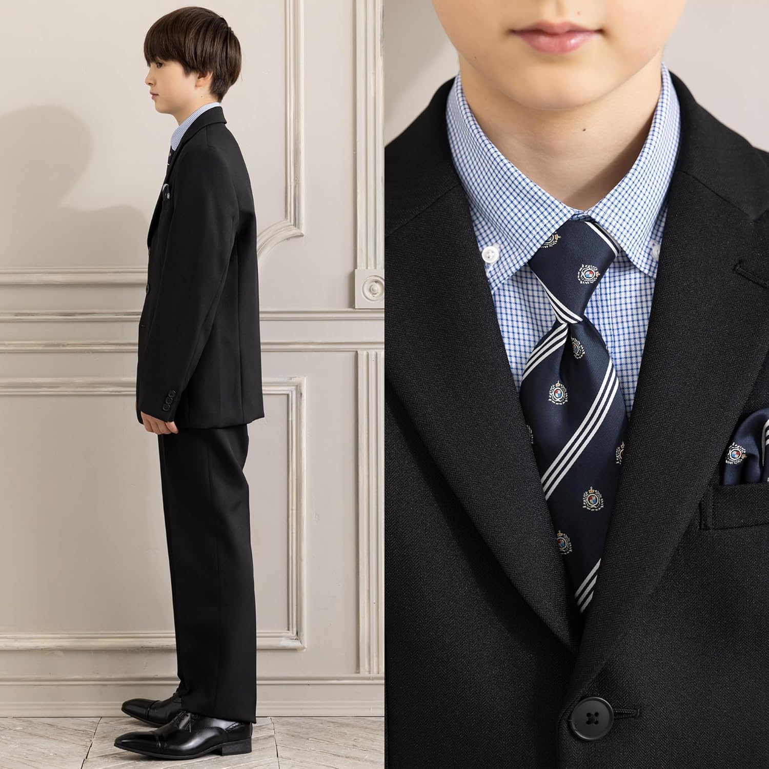 OLIVER HOUSE] スーツ フォーマル 男の子 卒業式 5点セット【通常A体