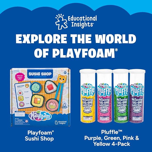 Foto 6 de 6 de Learning Resources Pack de 8 Unidades de Espuma para Juegos Playfoam fosforescente