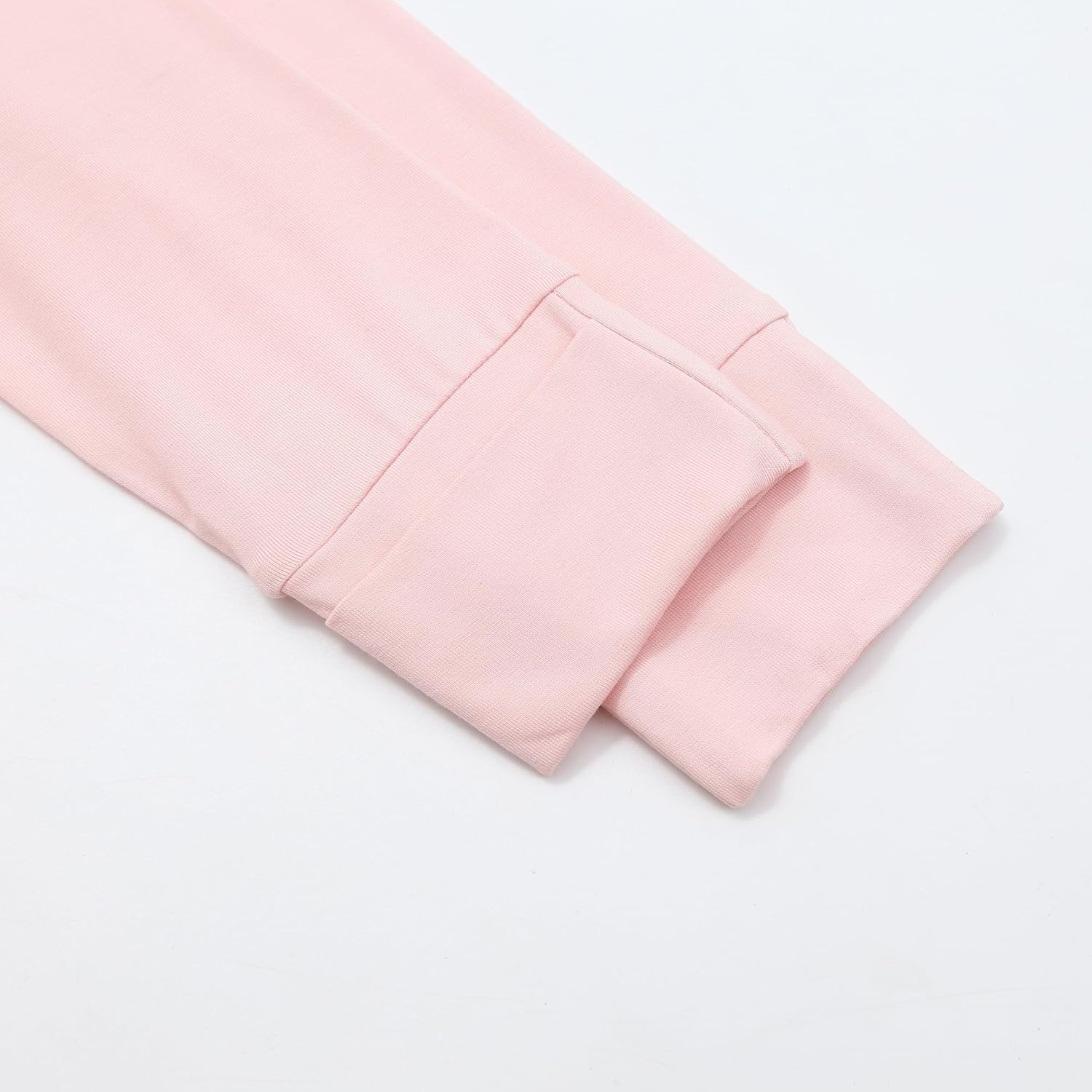 JunNeng Rayon from Bamboo Baby Boy Pajamas, 2 Way Zipper Sleeper Romper with Fold Over Mittens, Non Slip Sleep'N Play Clothes L Pink+L Purple 0-3 Months - Image 6