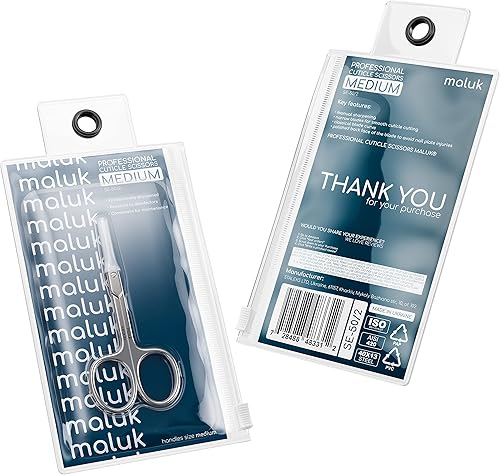 Miniatura 6 de Tijeras profesionales para cutículas Maluk Medium