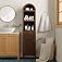 MoomJiee Farmhouse Arched Storage Cabinet 67", Narrow Tall Bathroom Cabinet for Kitchen, Hallway, with Adjustable Shelves & S