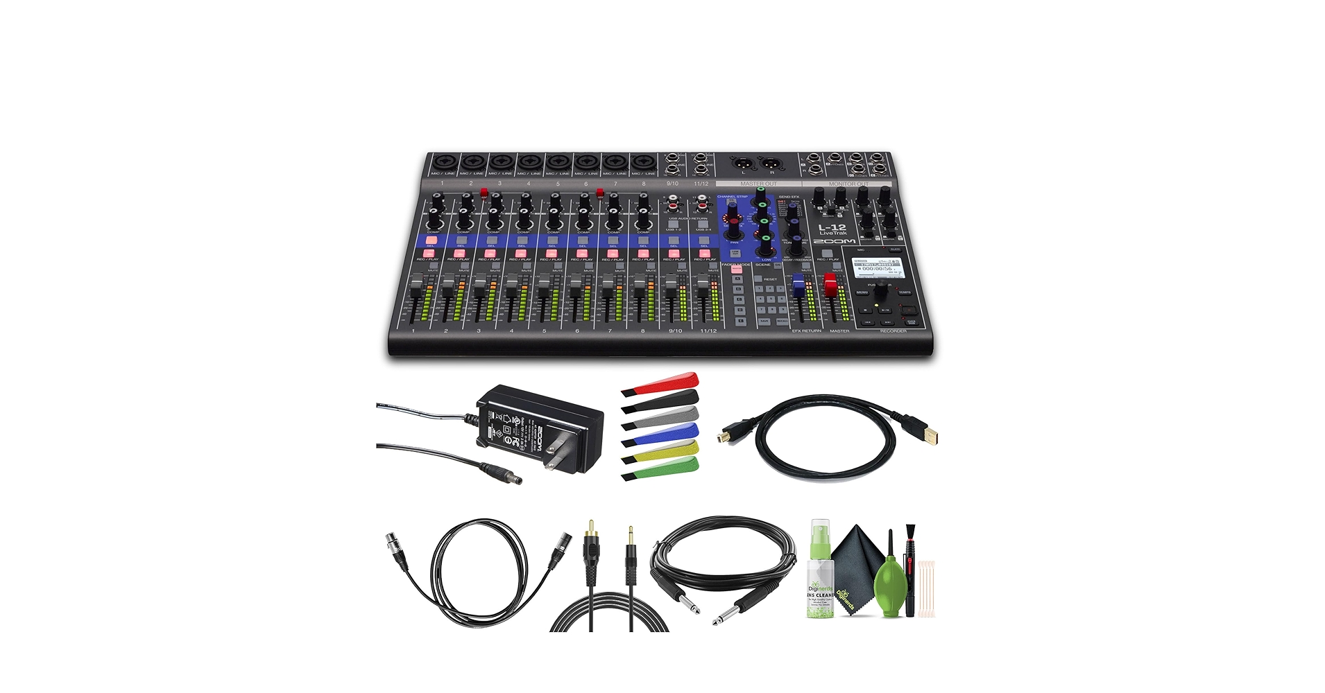 【期間限定】ZOOM ／LiveTrak L-12 Zoom LiveTrak L-12 12-channel Digital Mixer / Recorder