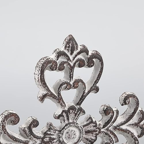 Miniatura 4 de Soporte de cruz de metal para decoración del hogar, 10.6 pulgadas de alto para cruz de pie con soporte, acabado rústico