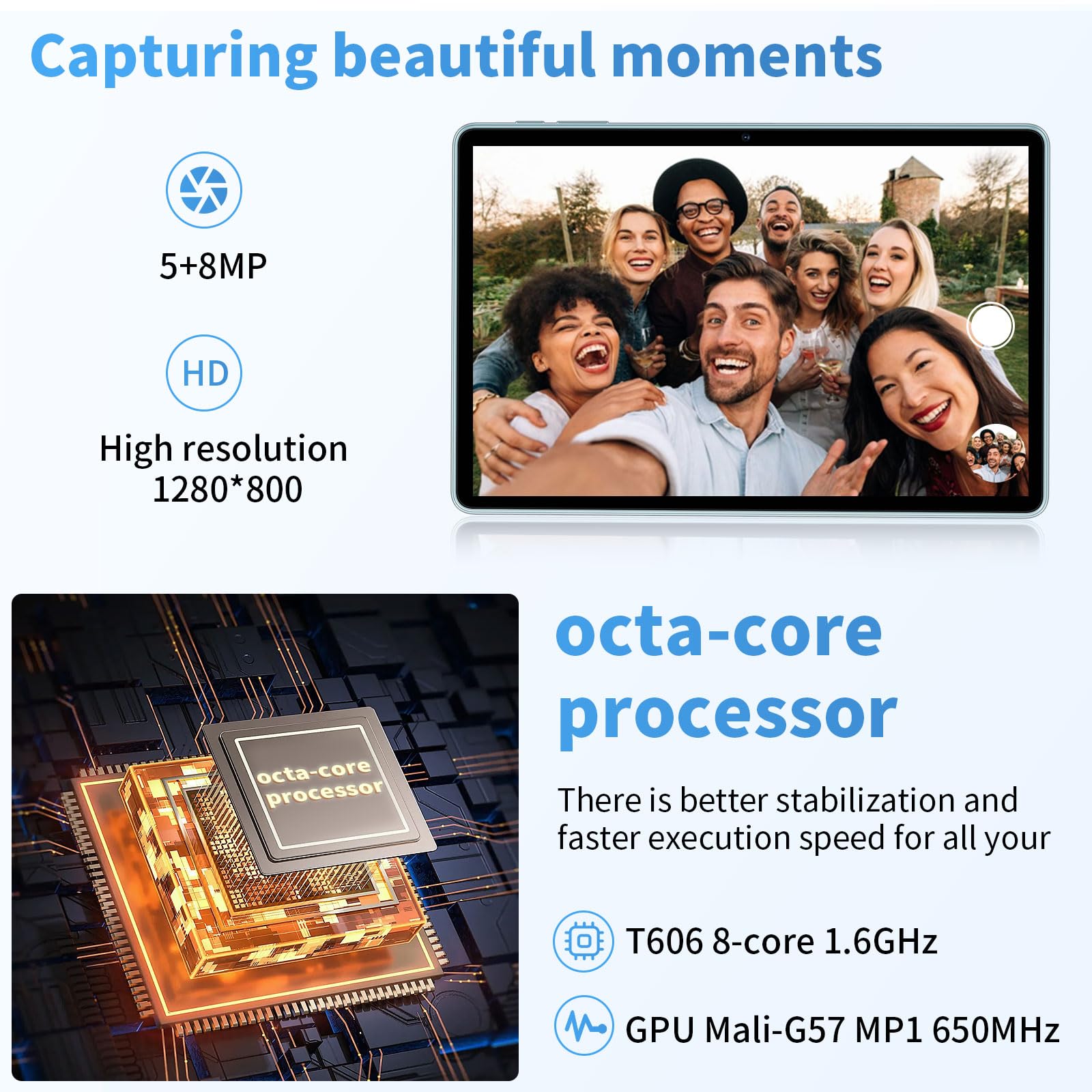 Android 14 11英寸 平板电脑 Amazon.com: Android 14 平板電腦,11 吋平板電腦,八核心,平板