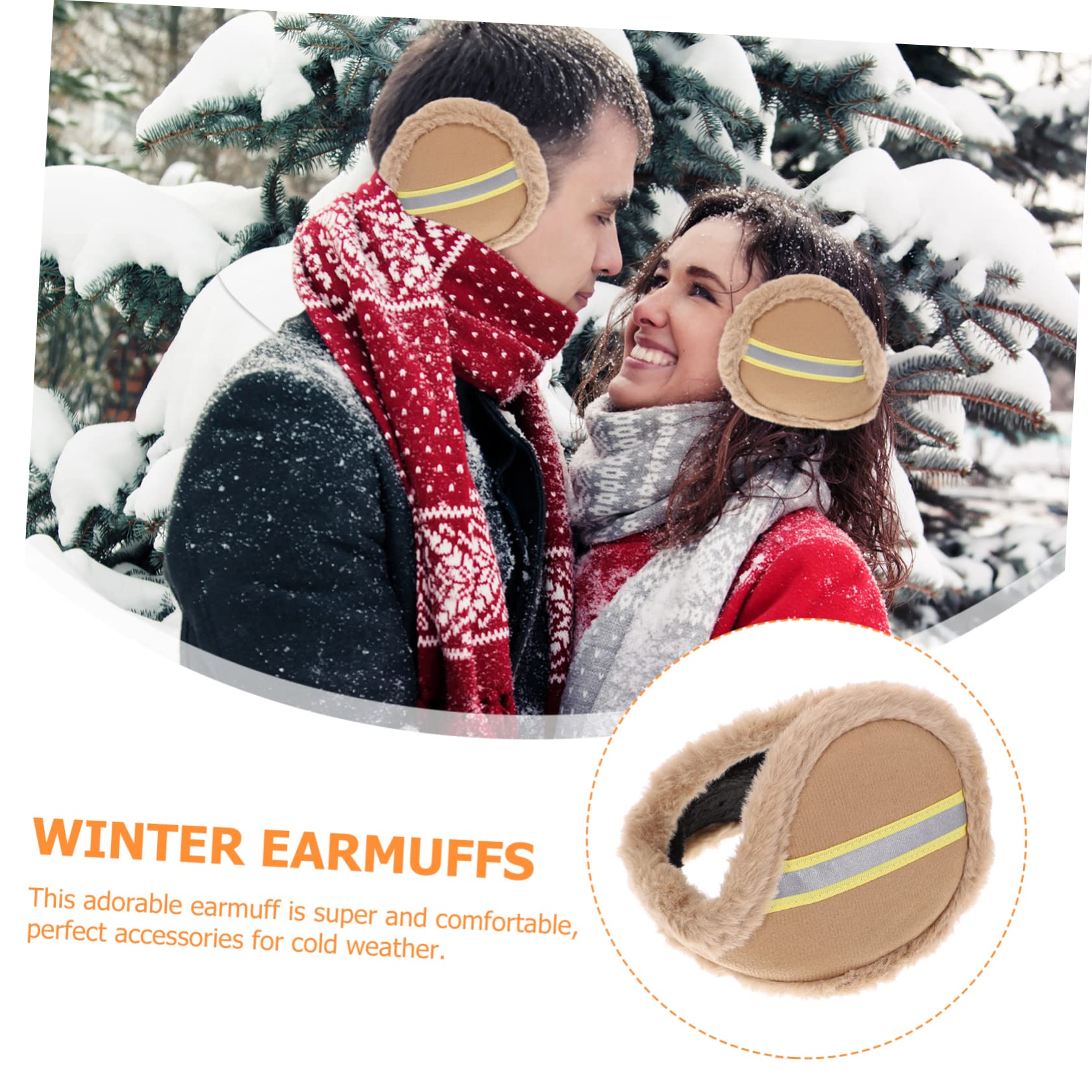 SOIMISS 5piezas Orejeras Térmicas Unisex Diseño Estiloso Para Actividades Al Aire Accesorio De Invierno y Cómodo Calentadores De Oído Insonorizados Para Uso Diario y Esquí