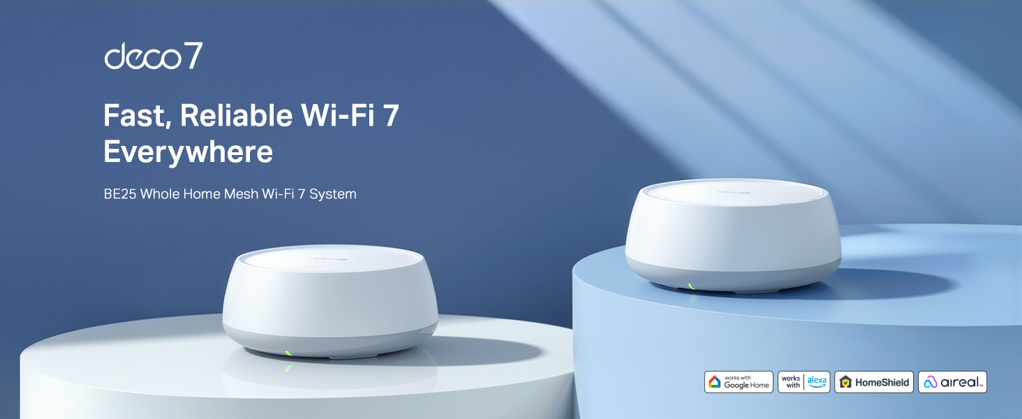 Amazon.com: TP-Link Deco 7 BE25 Dual-Band BE5000 WiFi 7 Mesh Wi-Fi
