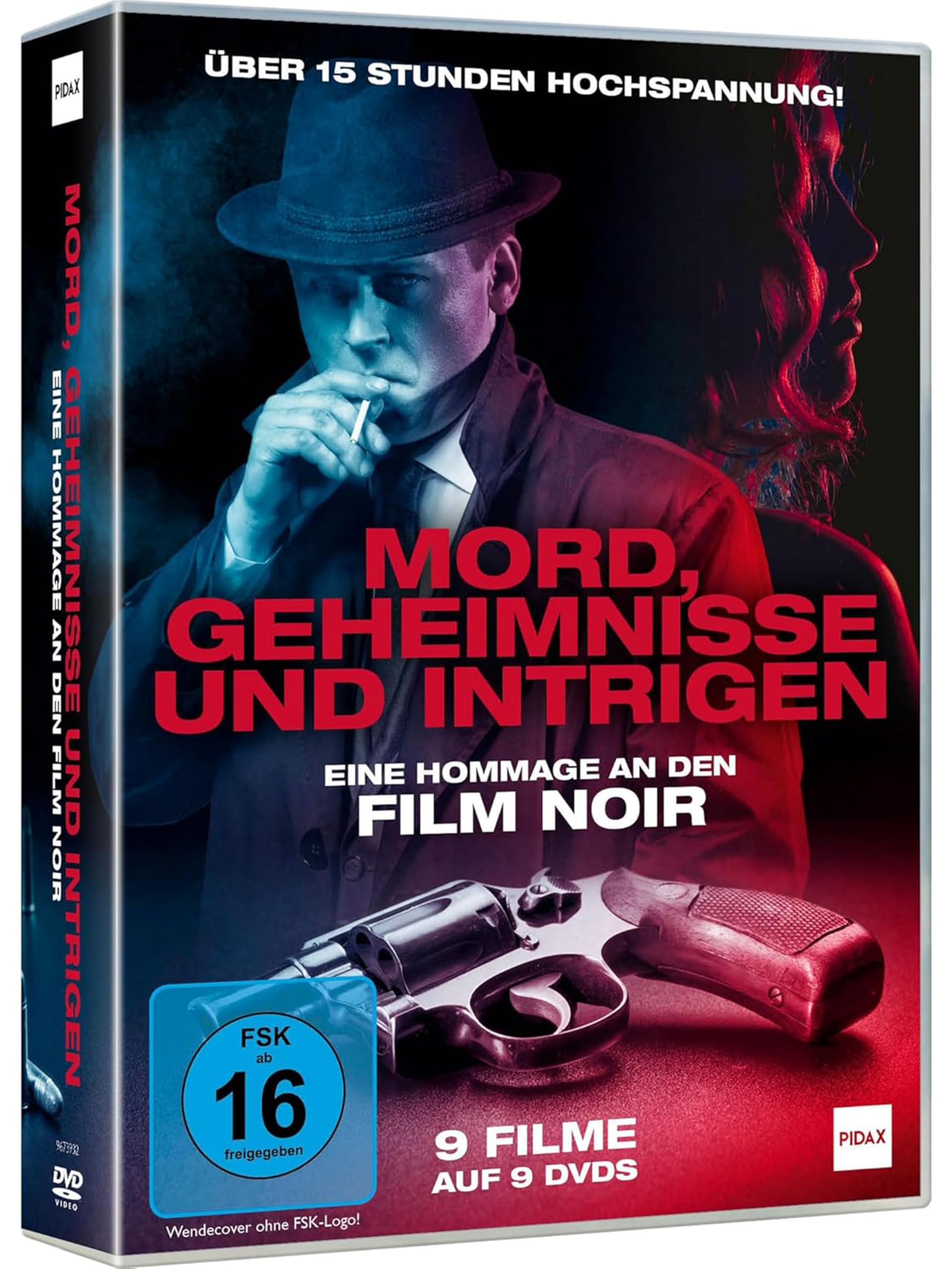 Film Noir Box – Mord, Geheimnisse & Intrigen (Eine Hommage an den Film Noir) – 9 Klassiker mit über 15 Stunden Hochspannung [9 DVDs]