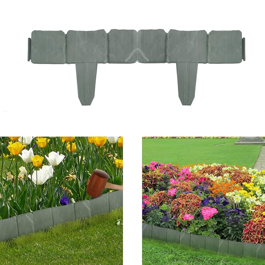 Amazon.com : KOCASO 20 Pcs Landscape Edging Garden Edging