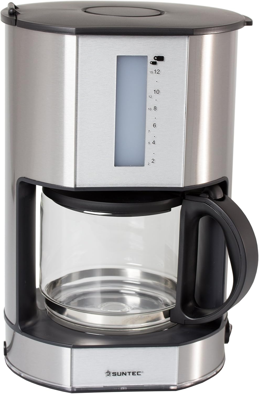 HOME Essentials, KAM-9929, Macchina per il caffè in acciaio inox, con filtro estraibile e sistema antigoccia, 1080 Watt HOME Essentials, KAM-9929, Macchina per il caffè in acciaio inox, con filtro estraibile e sistema antigoccia, 1080 Watt