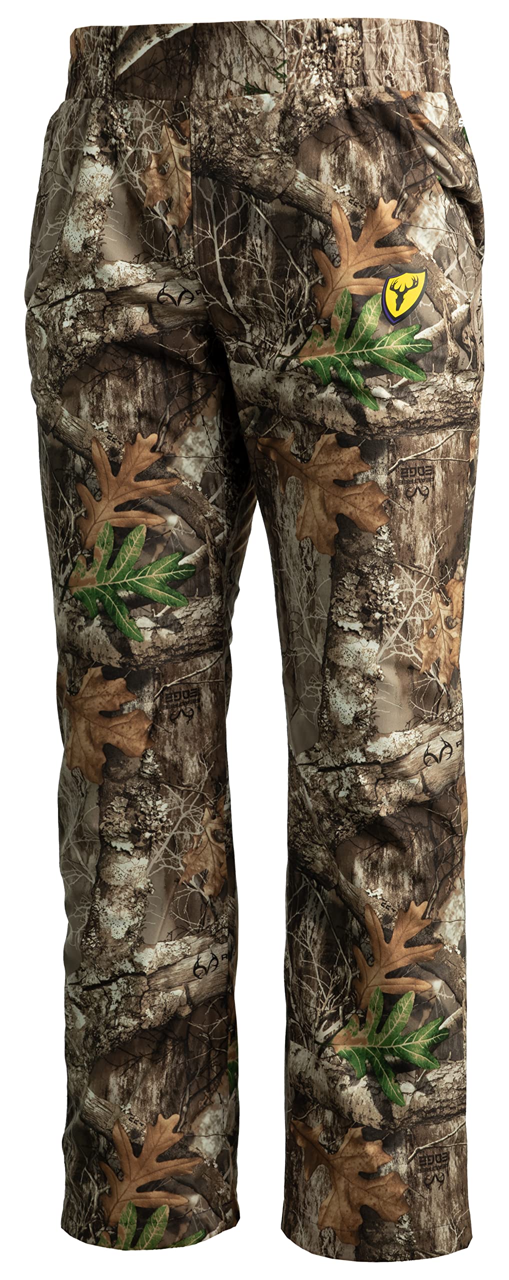 Blocker Outdoors Sola Drencher Women's Lightweight Early Season Breathable Waterproof Rain Camo Hunting Pants (RT Excape, Medium)