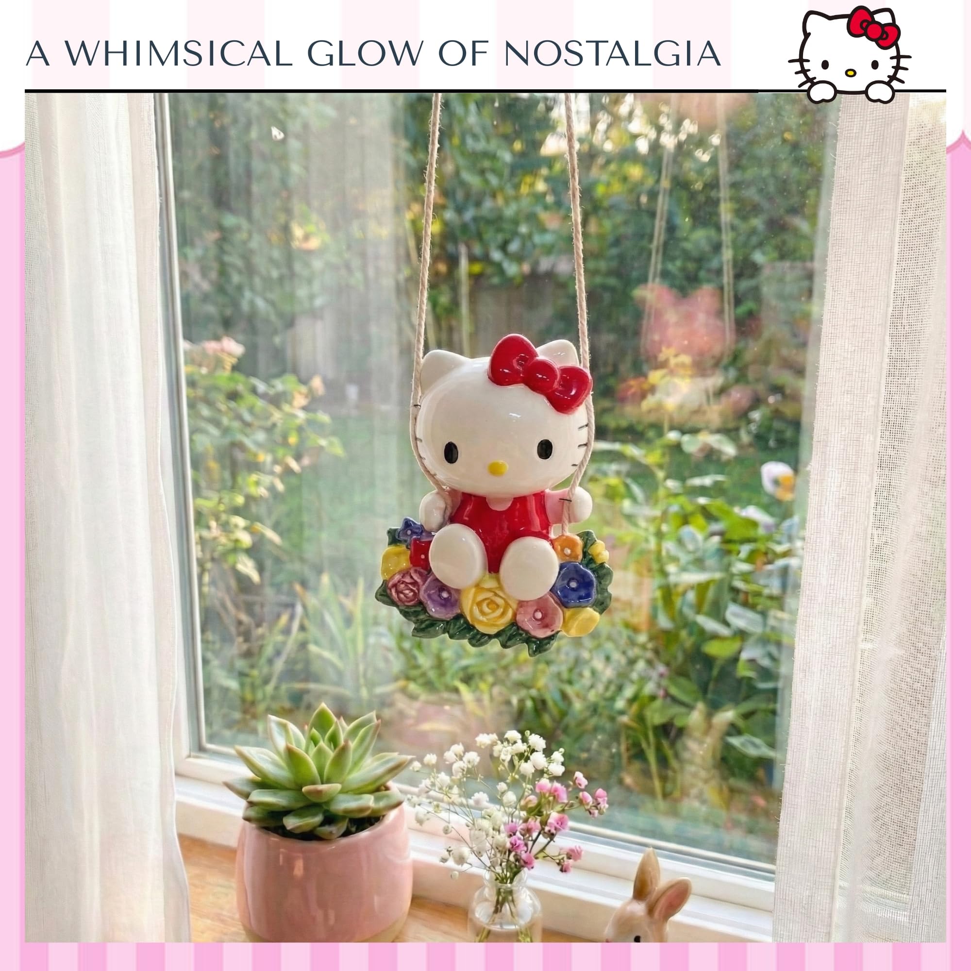Amazon.com: Blue Sky Clayworks Hello Kitty Playfully Adorable
